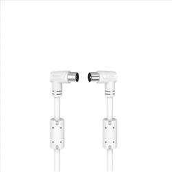 Hama anténní kabel 90 dB 3m, kolmé konektory