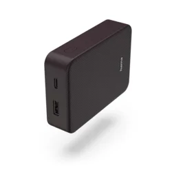 Hama Colour 10, powerbank 10000 mAh, 3 A, výstup: USB-C, USB-A, slivka