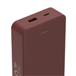 Hama Colour 20, powerbank 20000 mAh, 3 A, výstup: USB-C, USB-A, červená