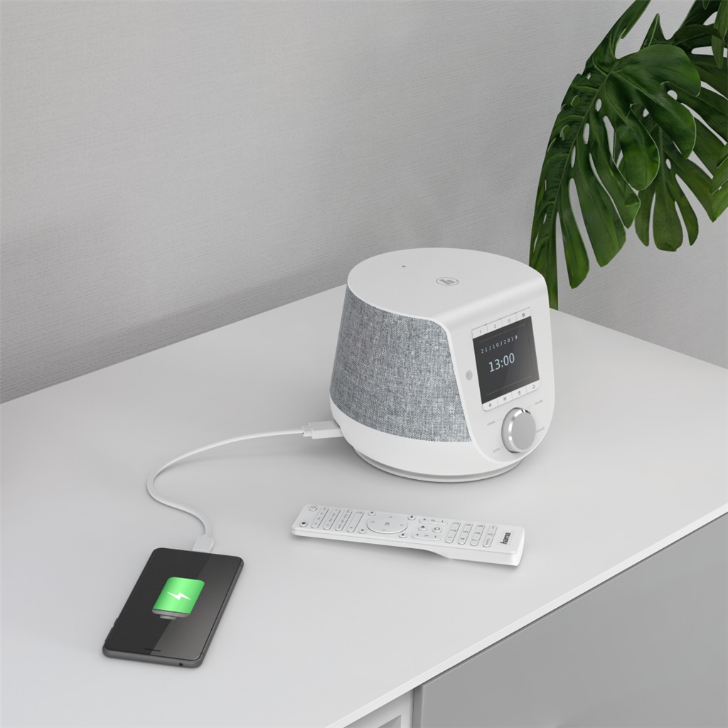 Radio Digitale HAMA DIR3300SBT - FM/DAB/Bluetooth/Internet, Altoparlanti Coassiali - Foto 3