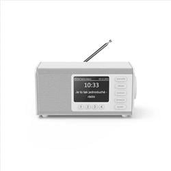 Hama digitální rádio DR1000, FM/DAB/DAB+, bílé 