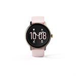 Hama Fit Watch 4910, športové hodinky, srdcový tep, oxymeter, kalórie, vodotesné, ružové