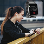 Hama Fit Watch 5910, športové hodinky čierne, vodotesné, GPS, meranie tepu, krokomer atď.