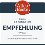 Hama Fit Watch 5910, športové hodinky, vodotesné, GPS, srdcový tep, kalórie, krokomer atď., ružové zlato