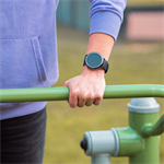 Hama Fit Watch 6910, športové hodinky, GPS, srdcový tep, oxymeter, kalórie, vodotesné, čierne