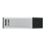 Hama FlashPen Classic, USB 3.0, 128 GB, 40 MB/s, strieborná