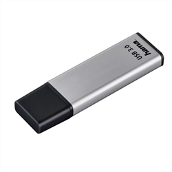 Hama FlashPen Classic, USB 3.0, 16 GB, 40 MB/s, strieborná