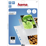 Hama fotofólia, DIN A4, na 4-8 fotografií 10x15 cm, priehľadná, 10 ks.