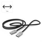 Hama HDMI kabel High Speed 4K 1m, Ultra-Slim