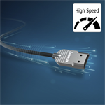 Hama HDMI kábel High Speed 4K 2 m, ultratenký