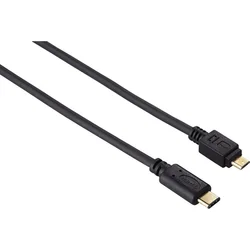Hama kabel USB-C 2.0 typ C vidlice - micro B vidlice, 0,75 m - ROZBALENO