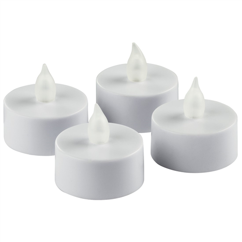 Hama LED čajové svíčky, bílé, set 4 ks (cena uvedena za set)