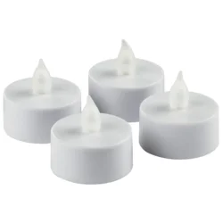 Hama LED čajové svíčky, bílé, set 4 ks (cena uvedena za set)