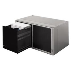 Hama plastový CD box Magic Touch 120, stříbrný (48319)