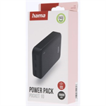 Hama Pocket 10, powerbank 10000 mAh, 2,1 A, výstup: 2x USB-A