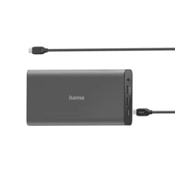 Hama powerbank, USB-C, 26800 mAh, Power Delivery (PD), 5-20 V/60 W (aj pre notebooky)