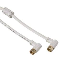 Hama SAT kabel F-vidlice - F-vidlice, 1.5 m, kolmé konektory 95 dB 122510 - Kabely + redukce