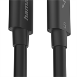 Hama Thunderbolt 5 kabel, USB-C, 1 m, 80 Gb/s, 240 W
