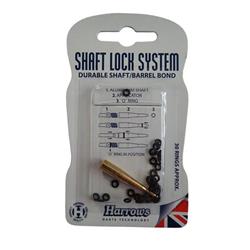 HARROWS - Rubber rings - shaft lock system