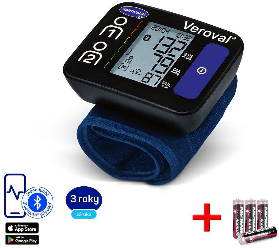 Hartmann Veroval® Compact Connect Tlakoměr zápěstní BPW26