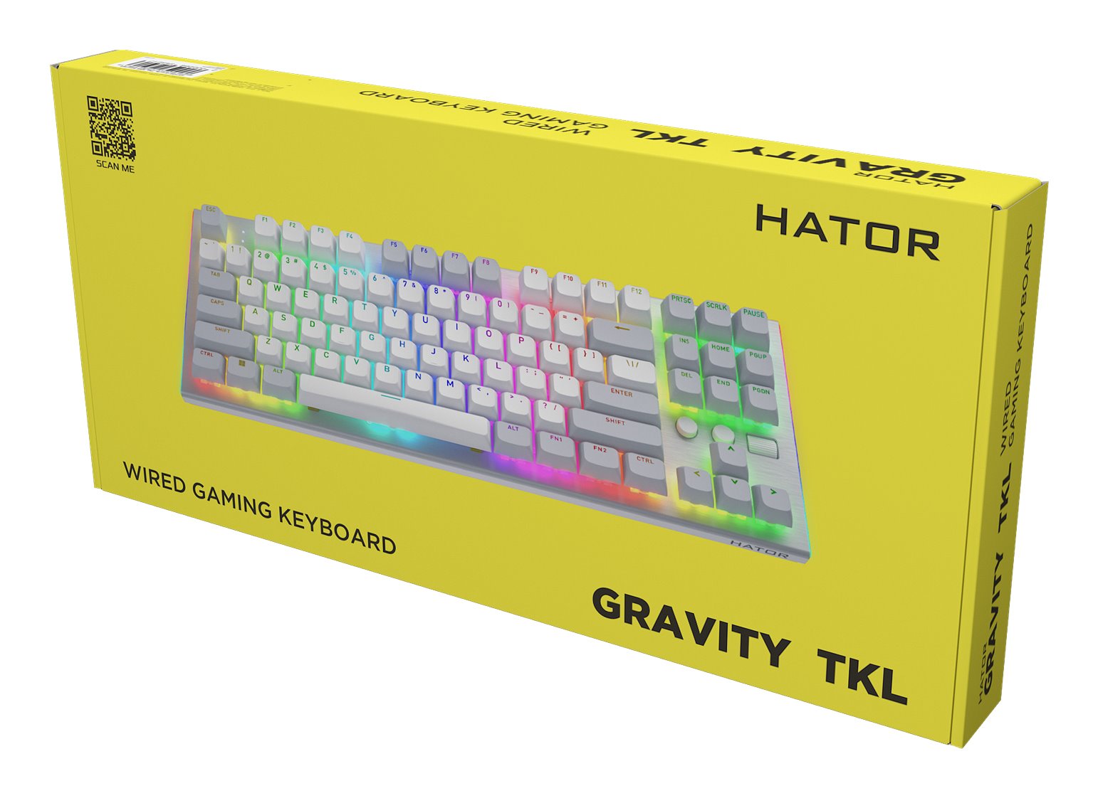 Hator Gravity TKL bílá