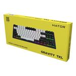 Hator Gravity TKL drátová klávesnice černá