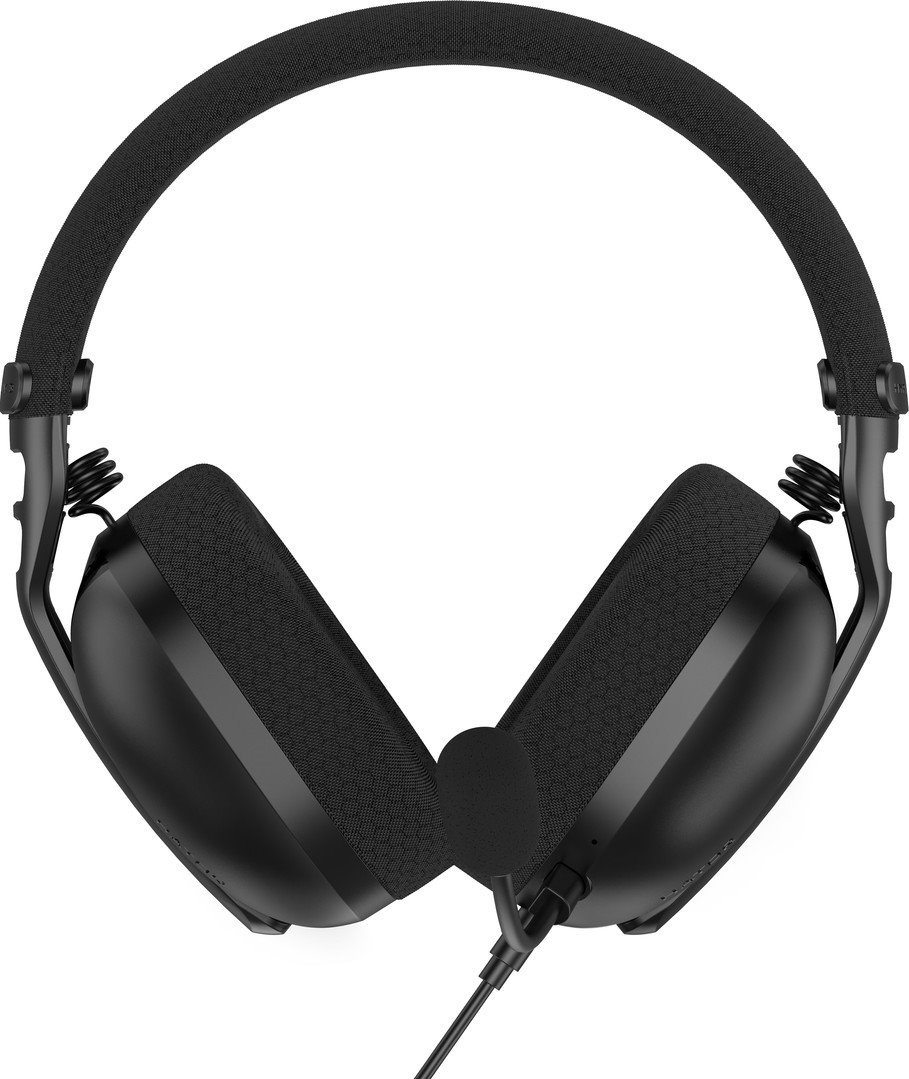 Hator HYPERPUNK 3 USB káblové slúchadlá čierne