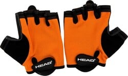 HEAD Fitness rukavice M, černo-oranžové