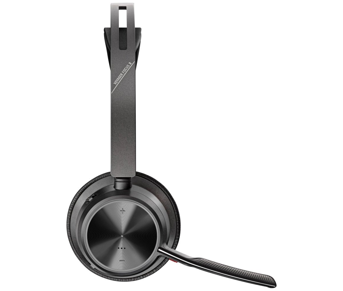 Headset HP Poly Voyager Focus 2 MS USB-C + adaptér USB-C/A + nabíjací stojan (9T9J6AA)