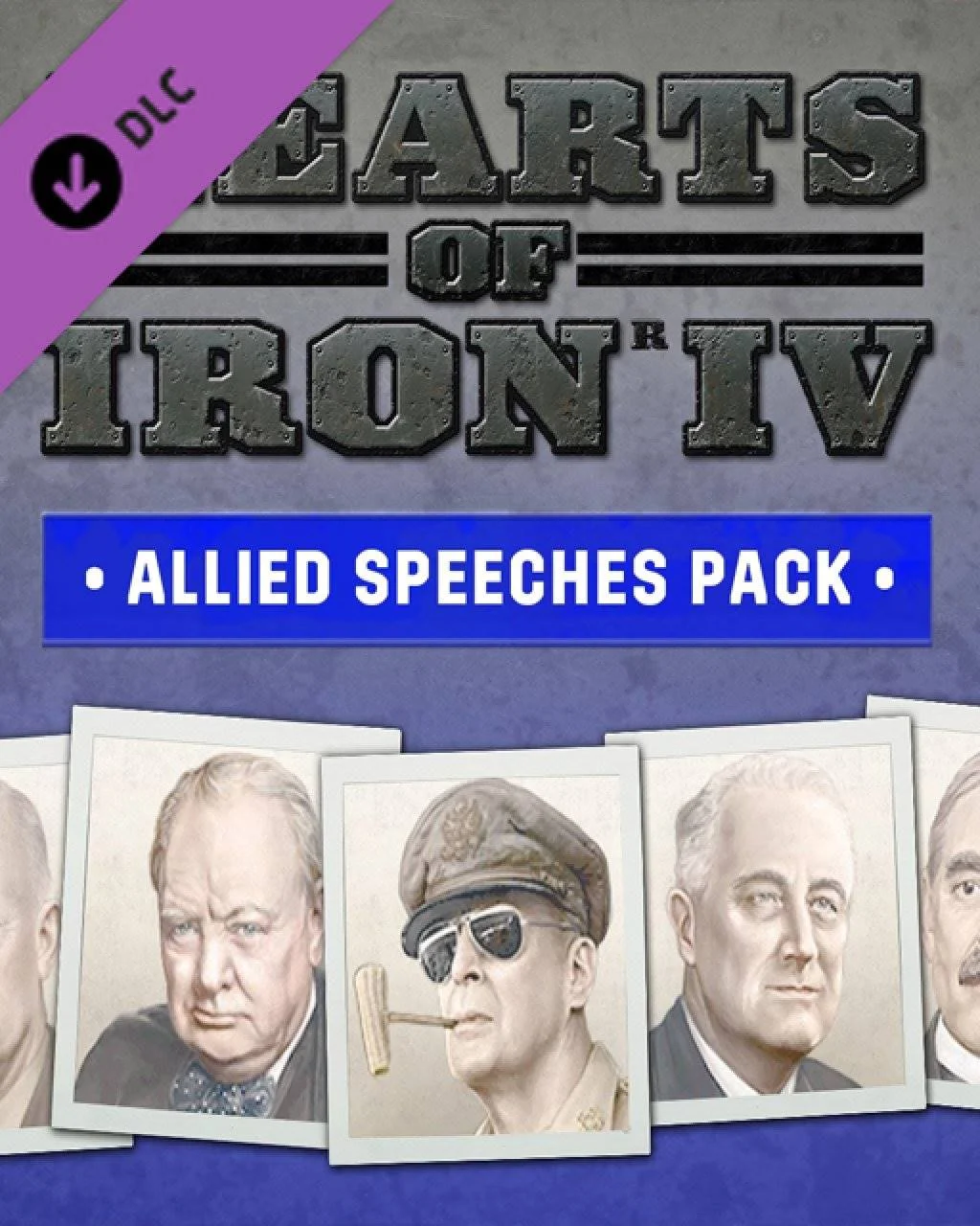 Hearts of Iron IV Allied Speeches Pack elektronická licence