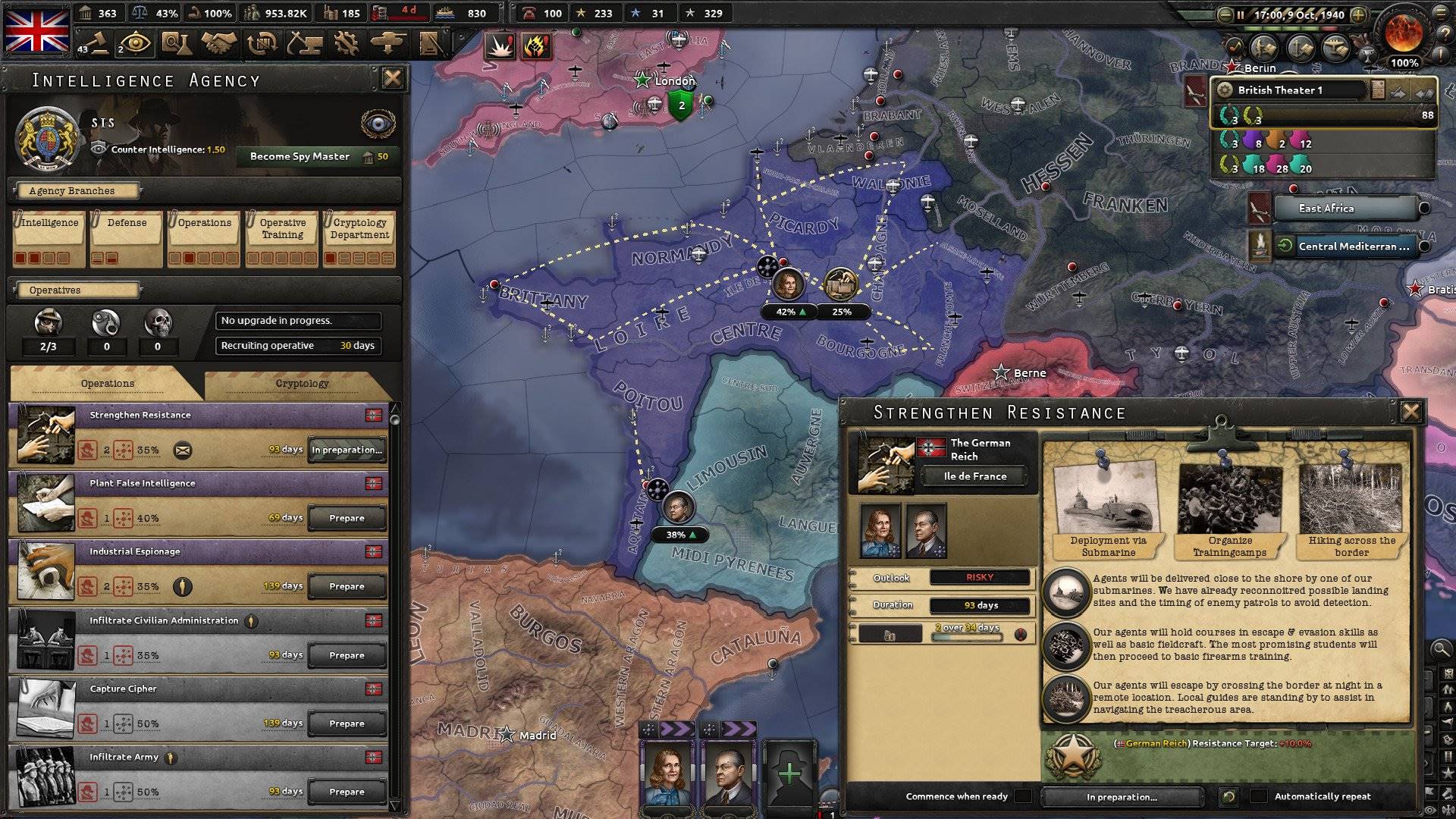 Hearts of Iron IV La Resistance elektronická licence