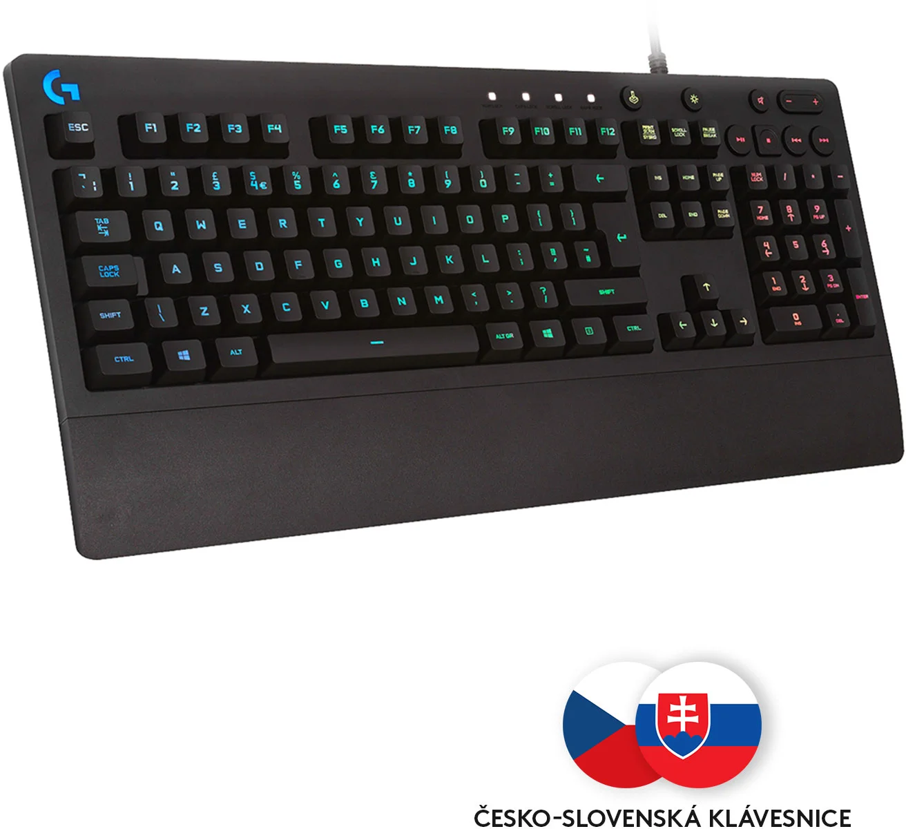 Herná klávesnica Logitech G213 Prodigy CZ/SK