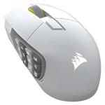 Herná myš Corsair Scimitar Elite Wireless SE, biela