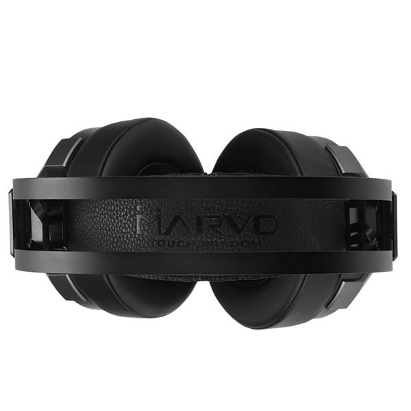 Herná náhlavná súprava Marvo HG9015G s mikrofónom, čierna