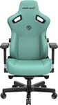 Herná stolička Anda Seat Kaiser 3 Premium – veľkosť XL – zelené PVC