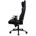 Herné kreslo AROZZI VERNAZZA XL SoftPU Pure Black/ povrch polyuretán/ čierna