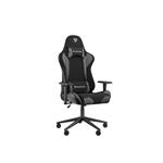 Herné kreslo Genesis Nitro 440 G2, čierna a sivá látka