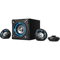Herné reproduktory Genius GX SW-G2.1 1000, 2,1/26 W, čierne