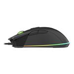 Herní myš GENESIS Krypton 290, RGB podsvícení, 6400 DPI, černá