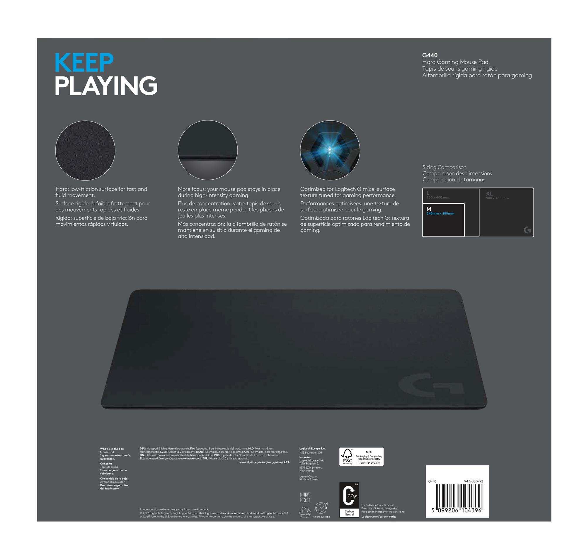 Herní podložka Logitech G440