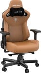 Herní židle Anda Seat Kaiser 3 Premium Gaming Chair - XL size - Brown PVC