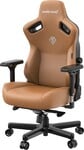 Herní židle Anda Seat Kaiser 3 Premium Gaming Chair - XL size - Brown PVC