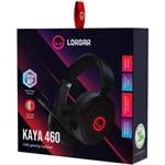 Herný headset LORGAR Kaya 460, RGB, USB-A, výsuvný mikrofón s ANC, 40 mm náušníky