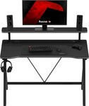 Hero 1.9 Black 120 cm gaming desk