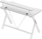Hero 1.9 White 120 cm gaming desk