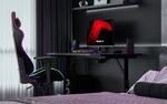 Hero 3.6 gaming desk Black