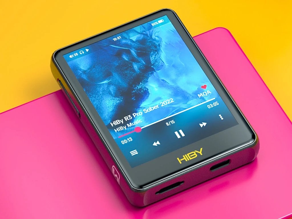 HiFi přehrávač HiBy R3 PRO 2022 Saber Black