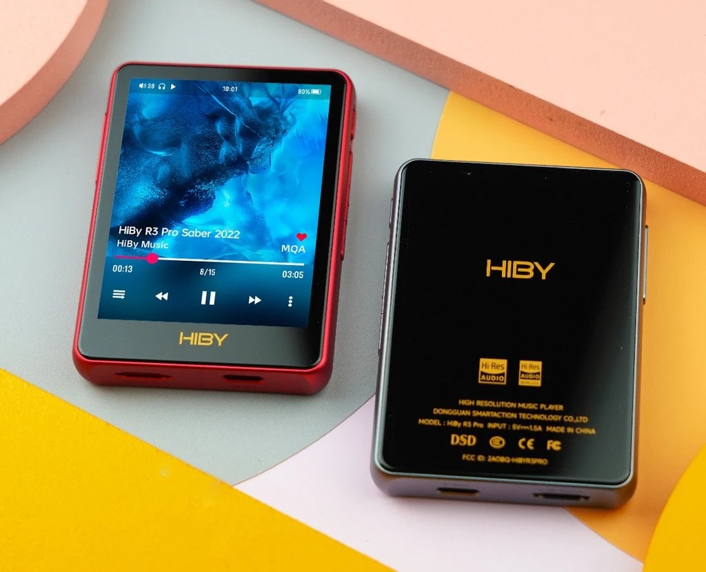HiFi přehrávač HiBy R3 PRO 2022 Saber Red