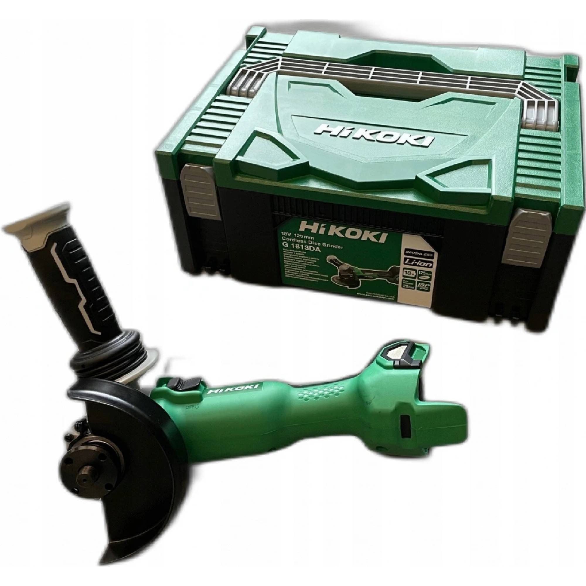 HIKOKI G1813DAW2Z Aku úhlová bruska