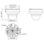 HIKVISION HiWatch IP kamera HWP-N2204IH-DE3(F)/ PTZ/ 2Mpix/ objektiv 4x/ H.265/ IP66 + IK10/ IR až 20 m/ hliník+plast